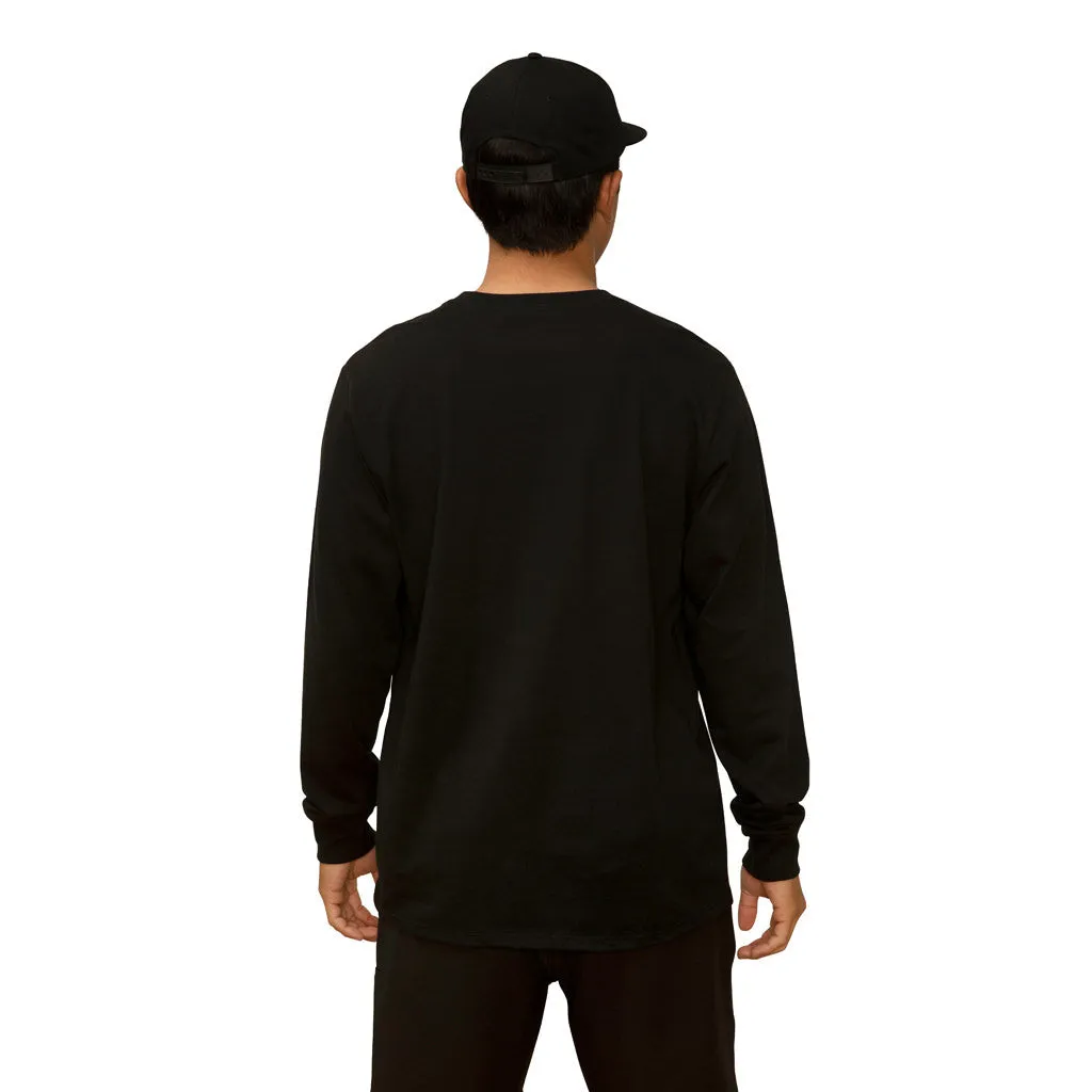 Florence Marine X - Organic Long Sleeve T-Shirt - Black