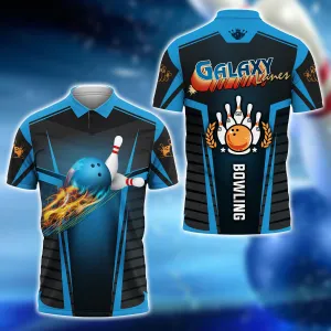 Galaxy Lanes Bowling Team 3D Shirt - QB95