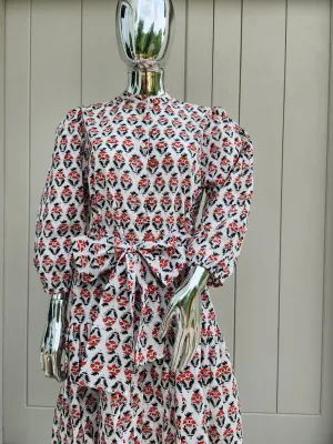 Gameday Aparna Dress - Maroon/Gray!!!!