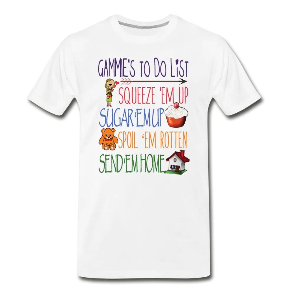 Gammie's To Do List Men's Premium T-Shirt (CK1613U)