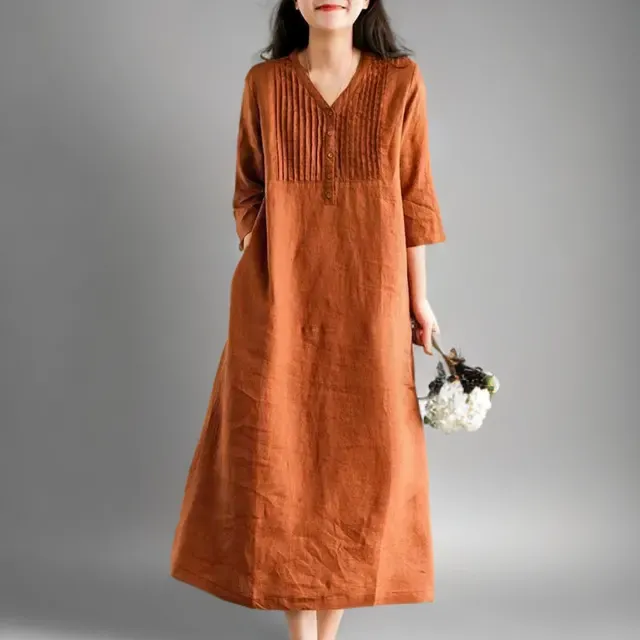 Gemini - Loose casual dress with a vintage feel