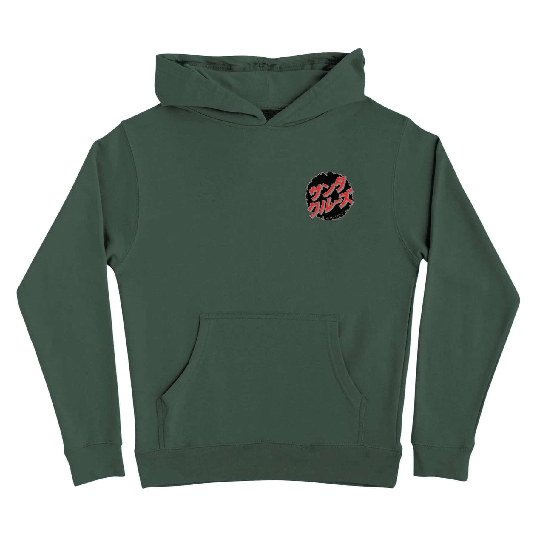 Godzilla Destroyer P/O Hooded Midweight Sweatshirt Green Youth