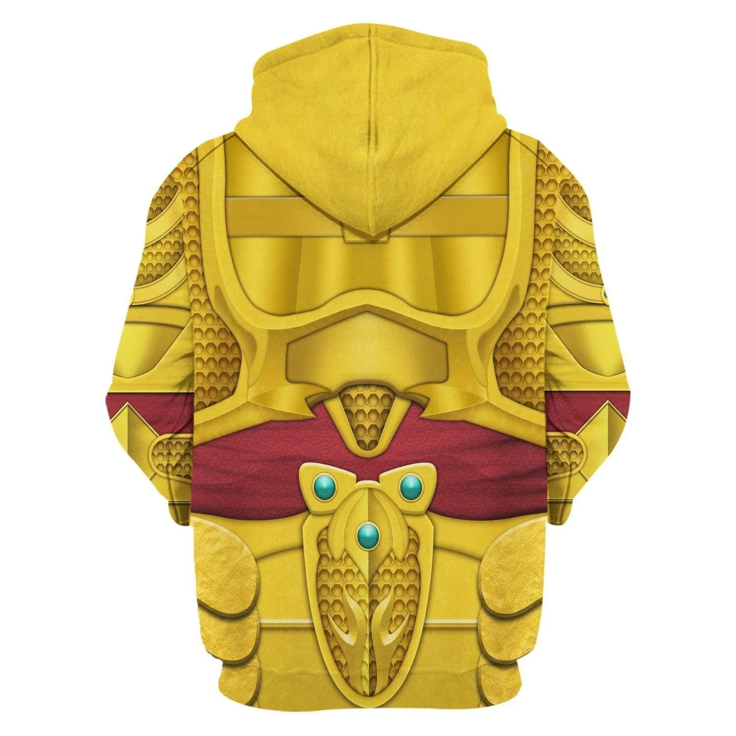 Goldar Mighty Morphin Hoodies Sweatshirt T-shirt Hawaiian Tracksuit PRHS78 HSQT4314
