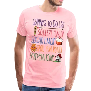 Granny's To Do List Men's Premium T-Shirt (CK1614)