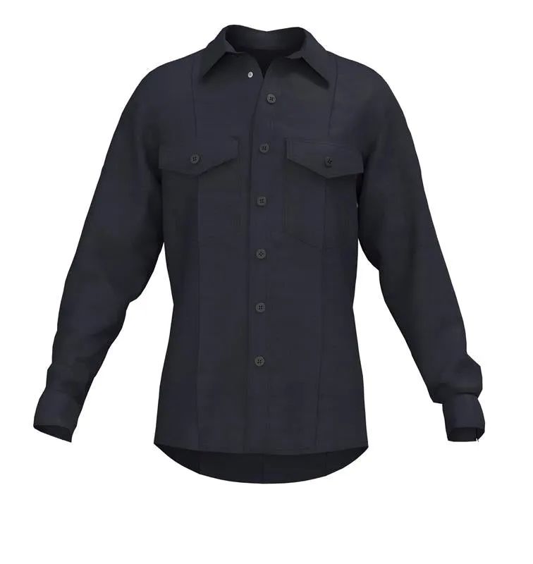 GUARDIAN 1975 LONG SLEEVE CLASS B SHIRT - 5.8oz TECASAFE MIDNIGHT NAVY - SWS0438