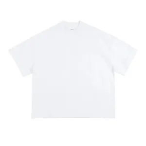 Half High Neck Drop Shoulder T-shirt