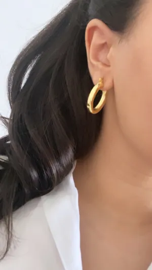 Hammered 0 hoops