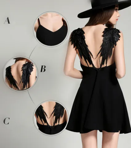 Harajuku Angel Devil Wings  Couple Dress KF250311