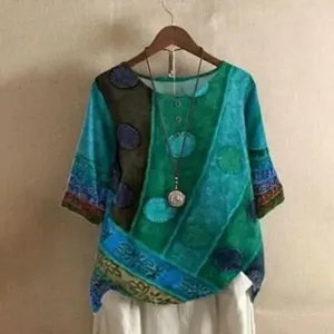 Harper green blouse, magic top