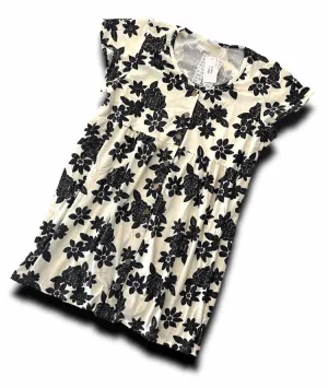 Heidi - Ivory Black Floral