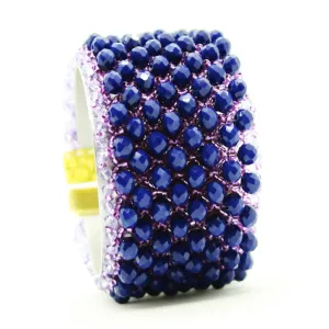 Helios: Blue Faceted Bracelet