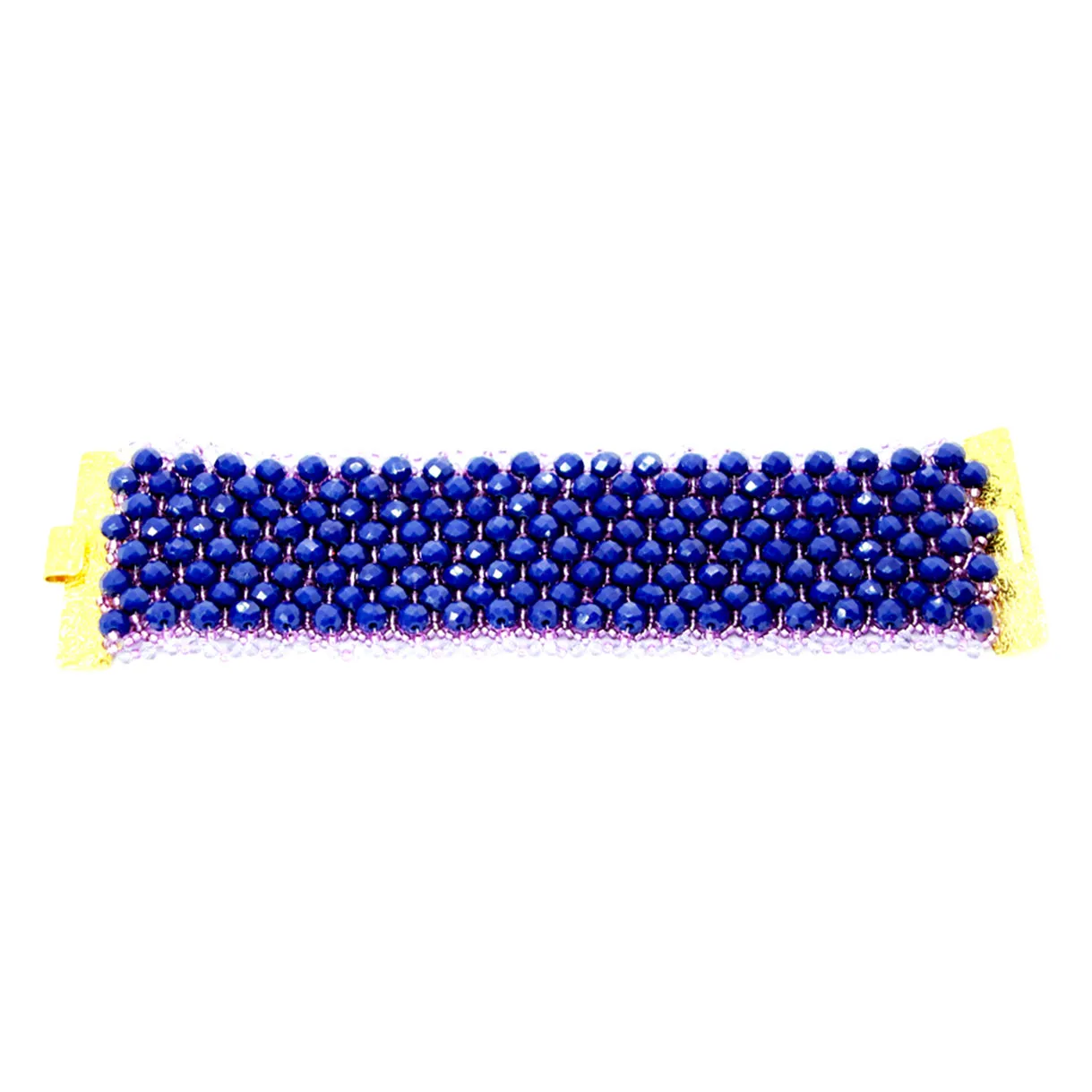 Helios: Blue Faceted Bracelet
