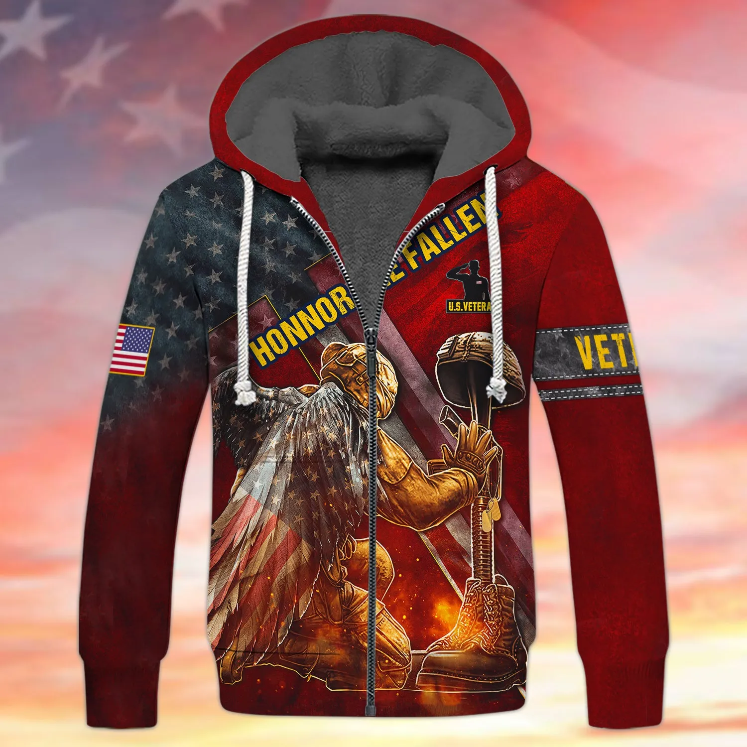 Honor The Fallen US Veteran 3D Shirts