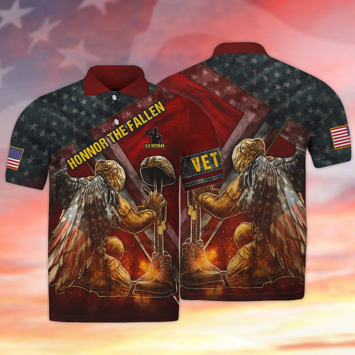 Honor The Fallen US Veteran 3D Shirts