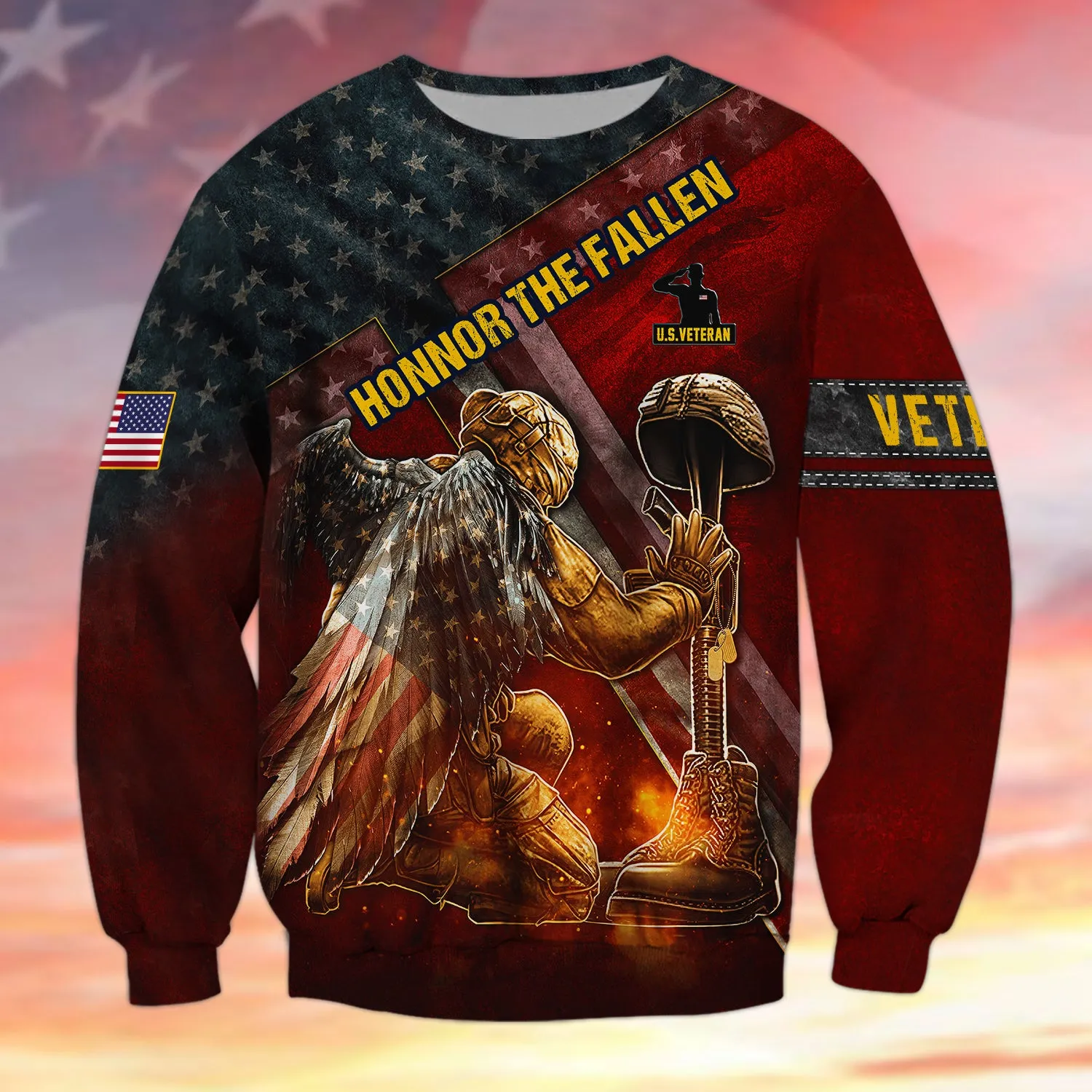 Honor The Fallen US Veteran 3D Shirts