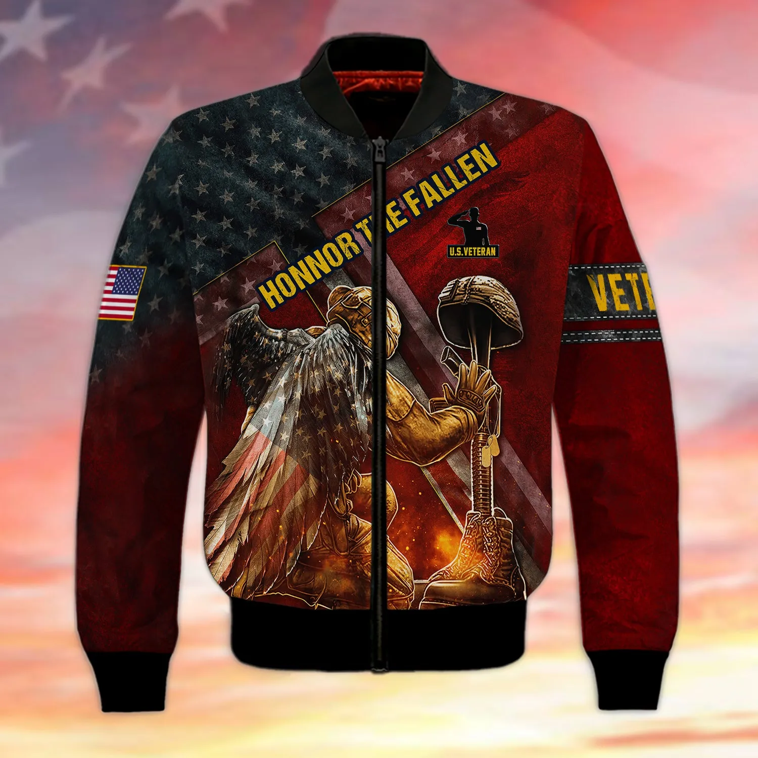 Honor The Fallen US Veteran 3D Shirts