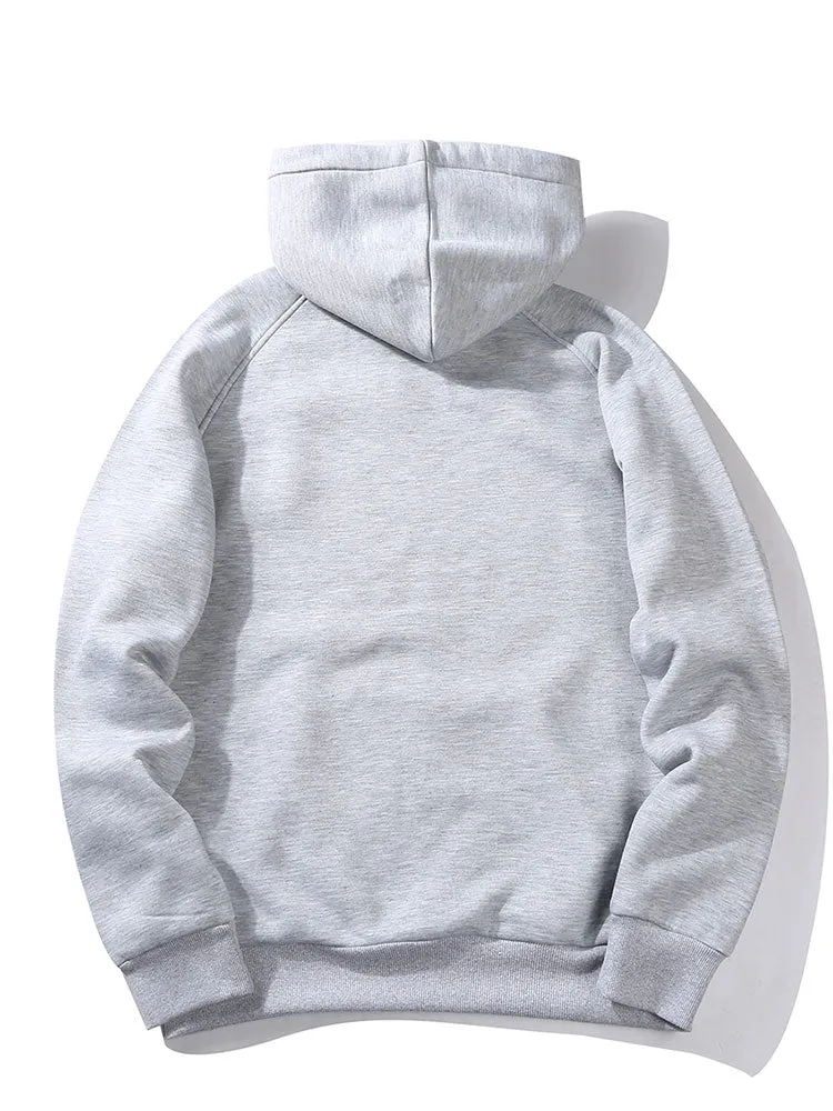 Hoodies grafik huruf Brooklyn