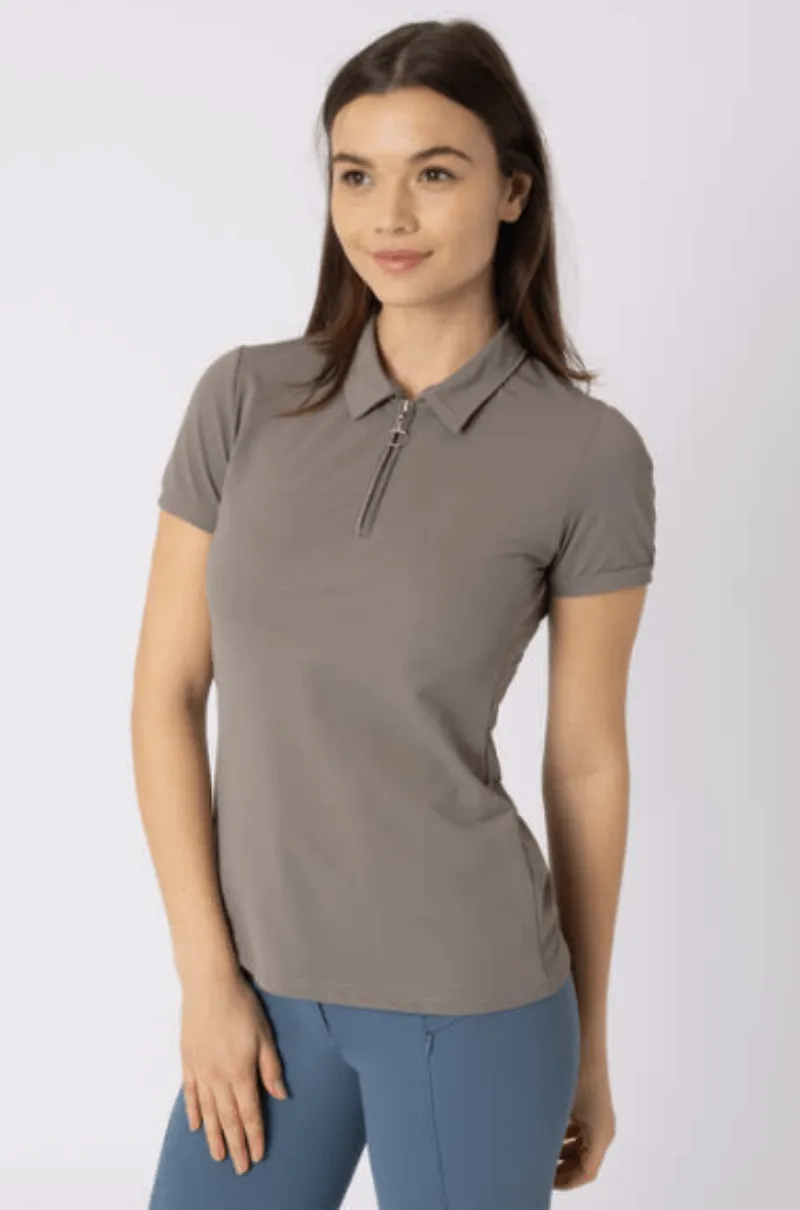 Horze Polo Shirt Womens Willow