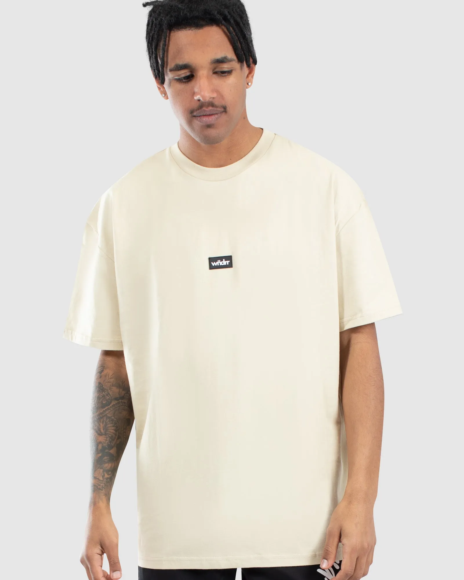Hoxton Vintage Fit Tee - Tan