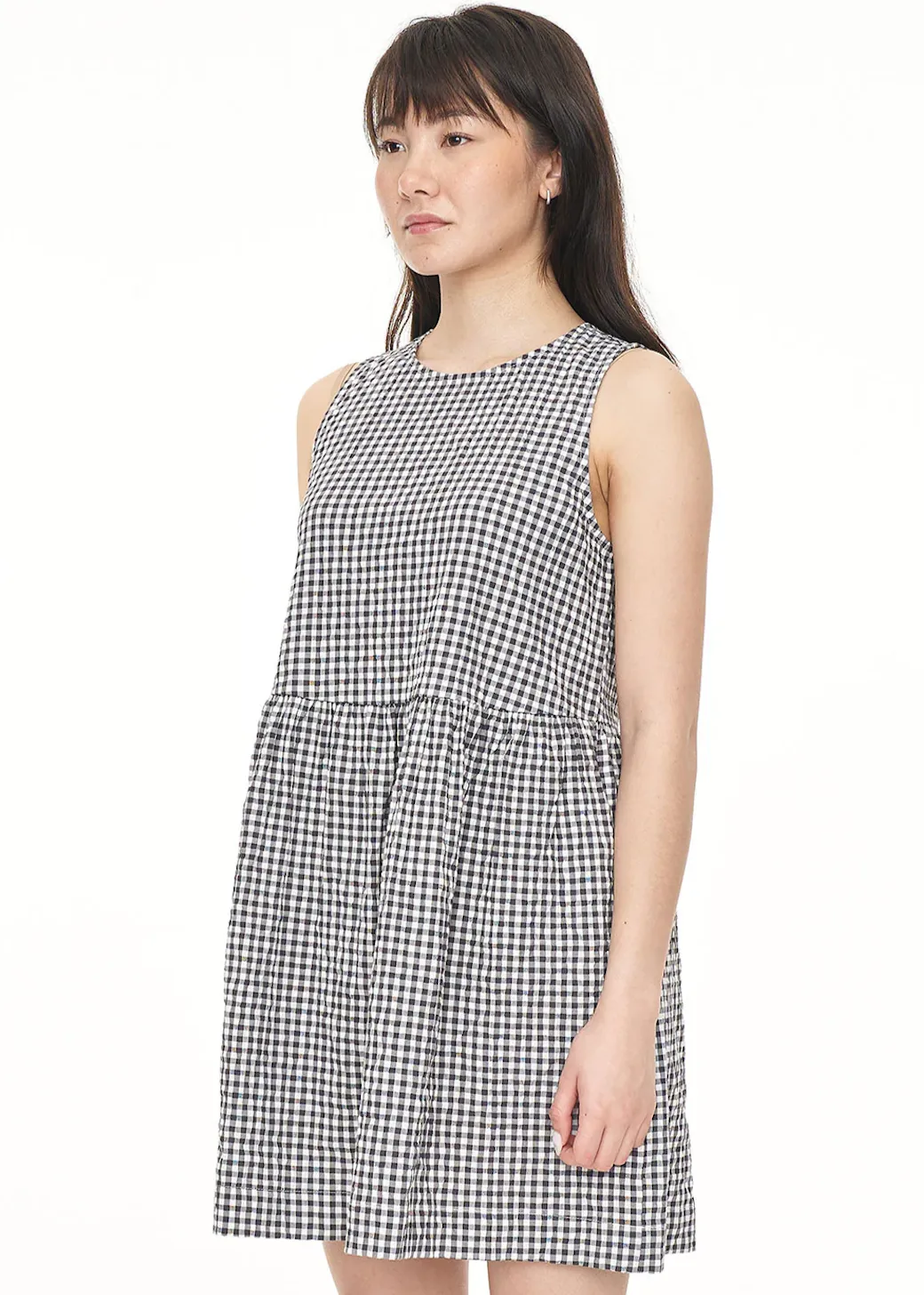 HUFFER Catalina Jay Dress - Black/Ivory