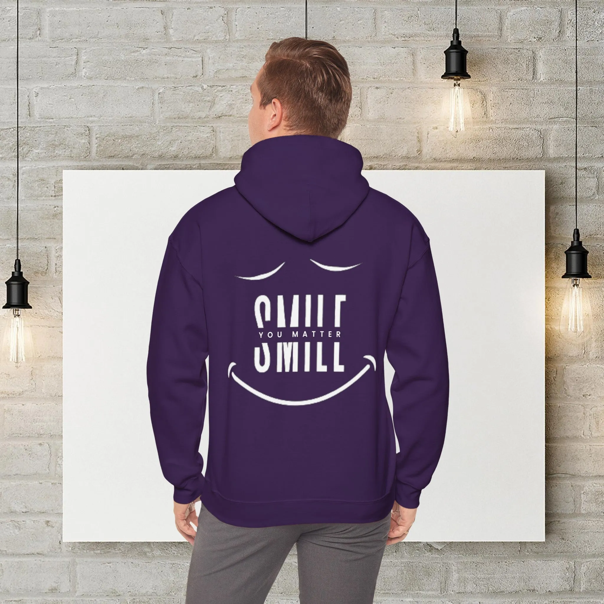 Humor Haven Apparel™: Smile You Matter Hoodie