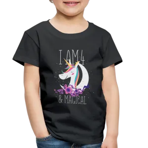 I am 4 and Magical Toddler Premium T-Shirt