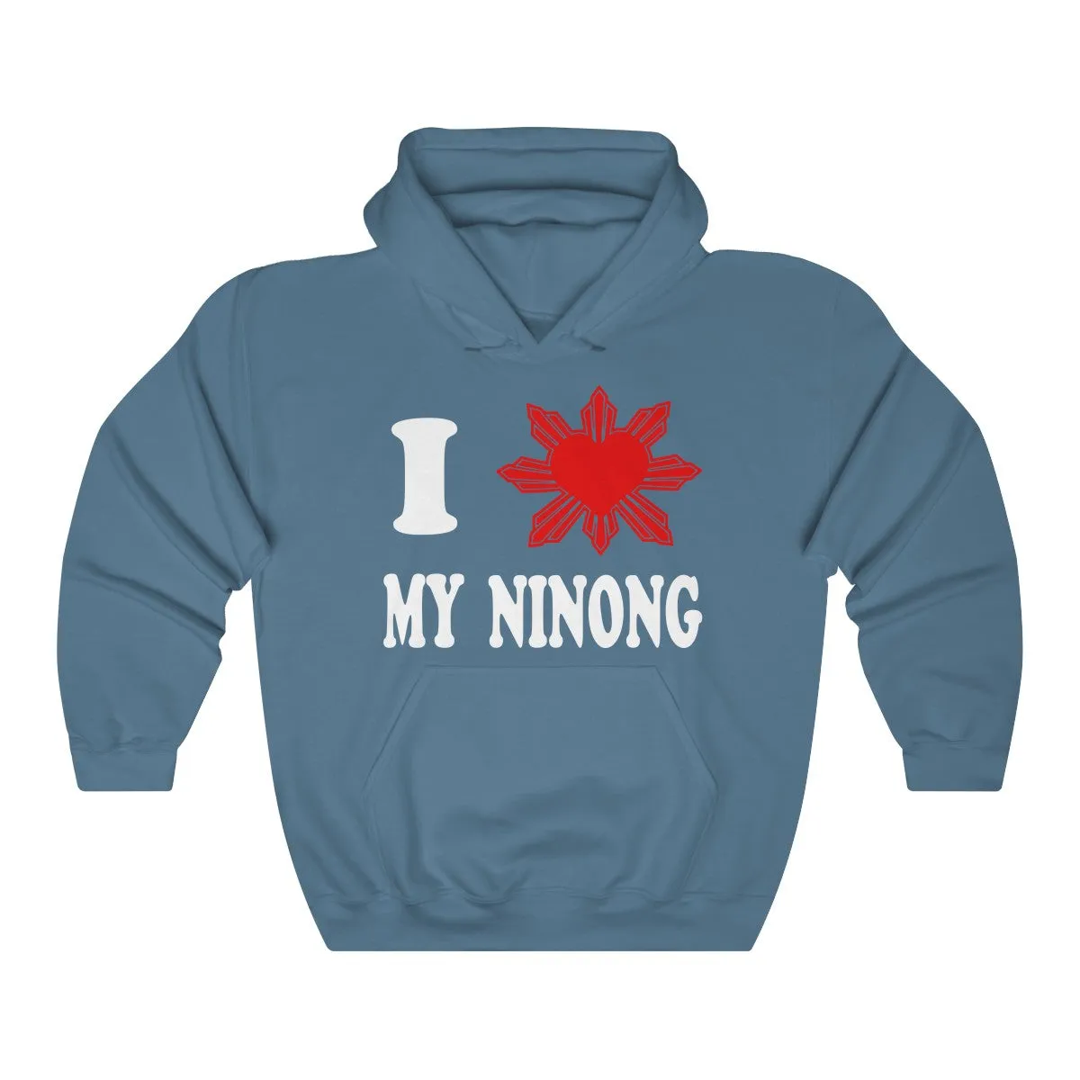 i Love my Ninong Unisex Heavy Blend™ Hooded Sweatshirt