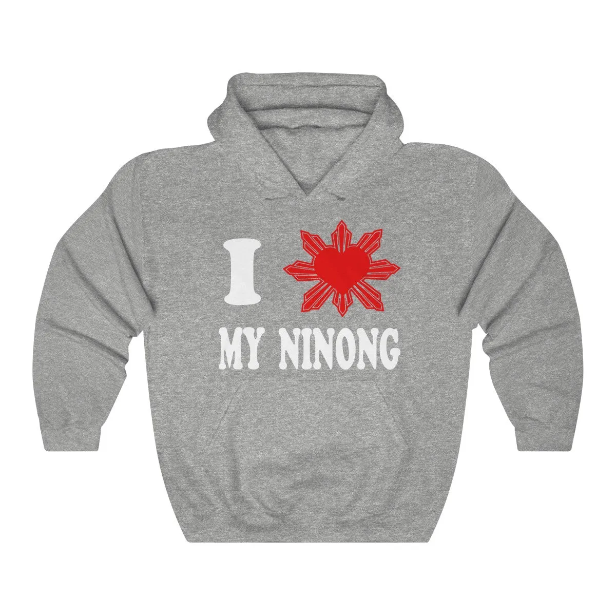 i Love my Ninong Unisex Heavy Blend™ Hooded Sweatshirt