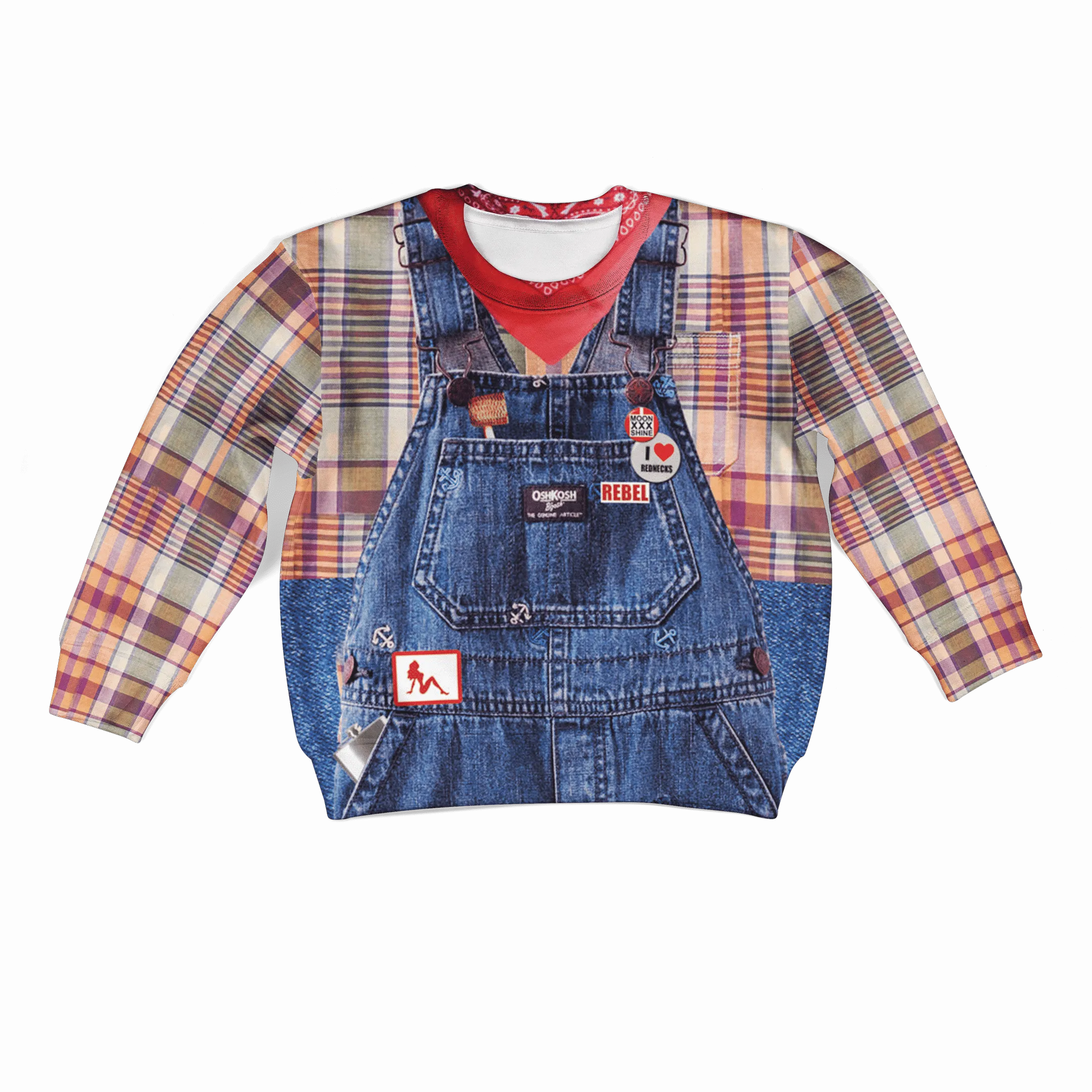 I love rednecks Kid Custom Cosplay Hoodies Apparel