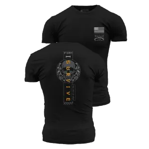 I Survive T-Shirt - Black