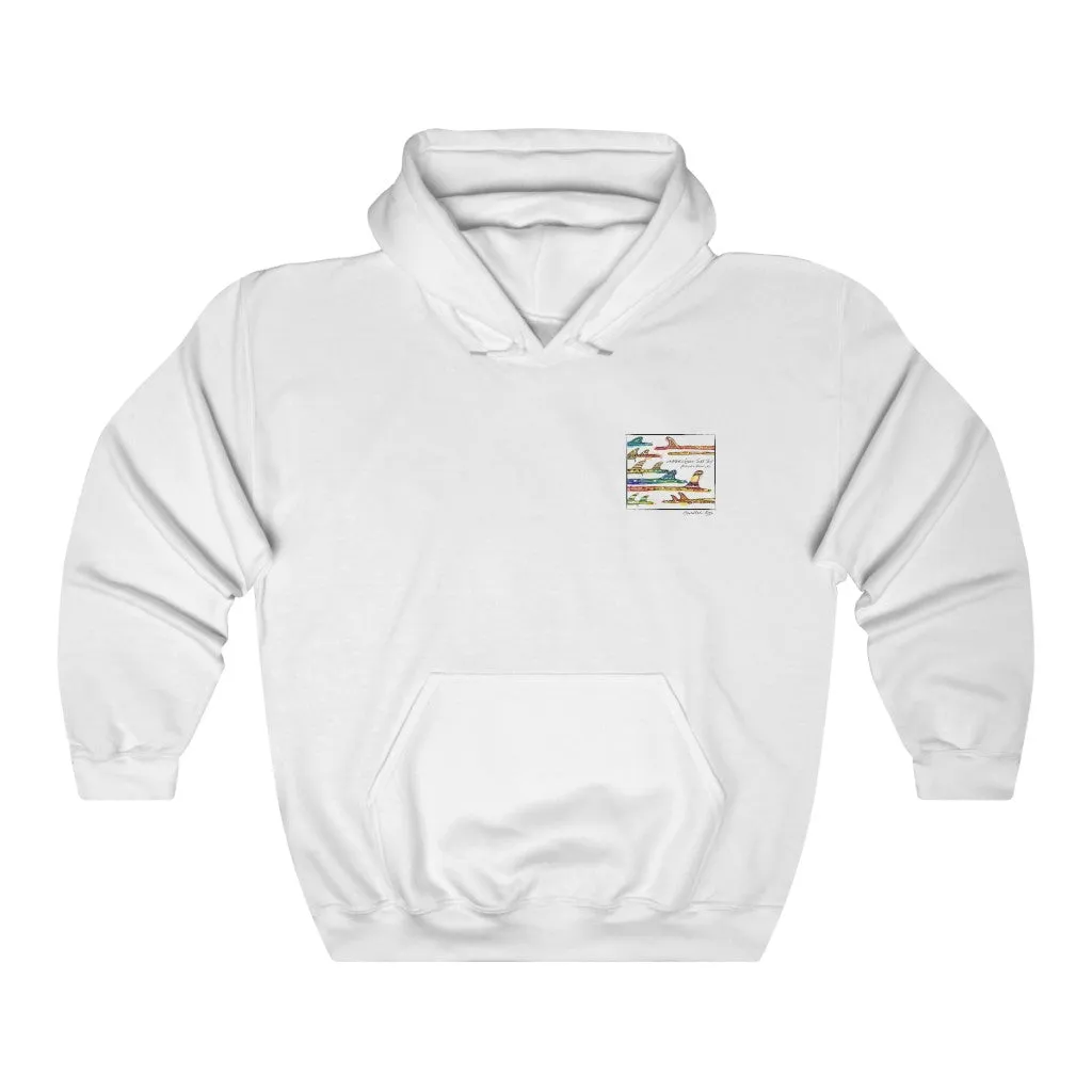 IL Goldfish Kiss Unisex Hooded Sweatshirt