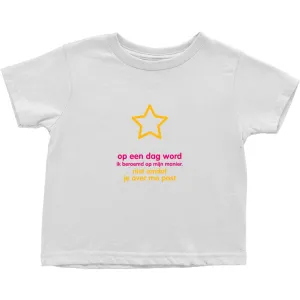I'll be famous Toddler T-Shirts (Dutch)