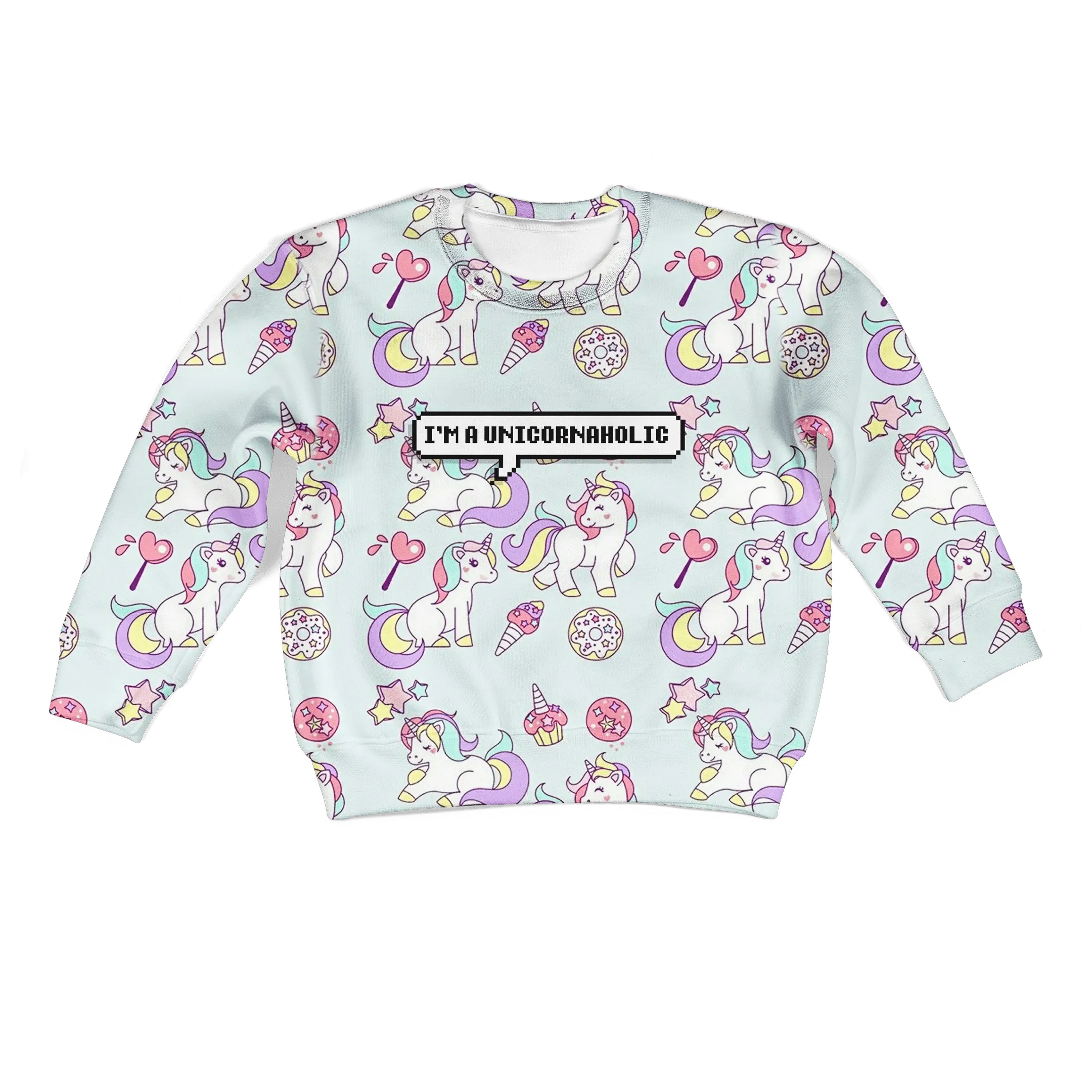 I'm An Unicornalohic Custom Cosplay Kid Hoodie