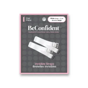 Invisible Bra Straps Wide - BeConfident