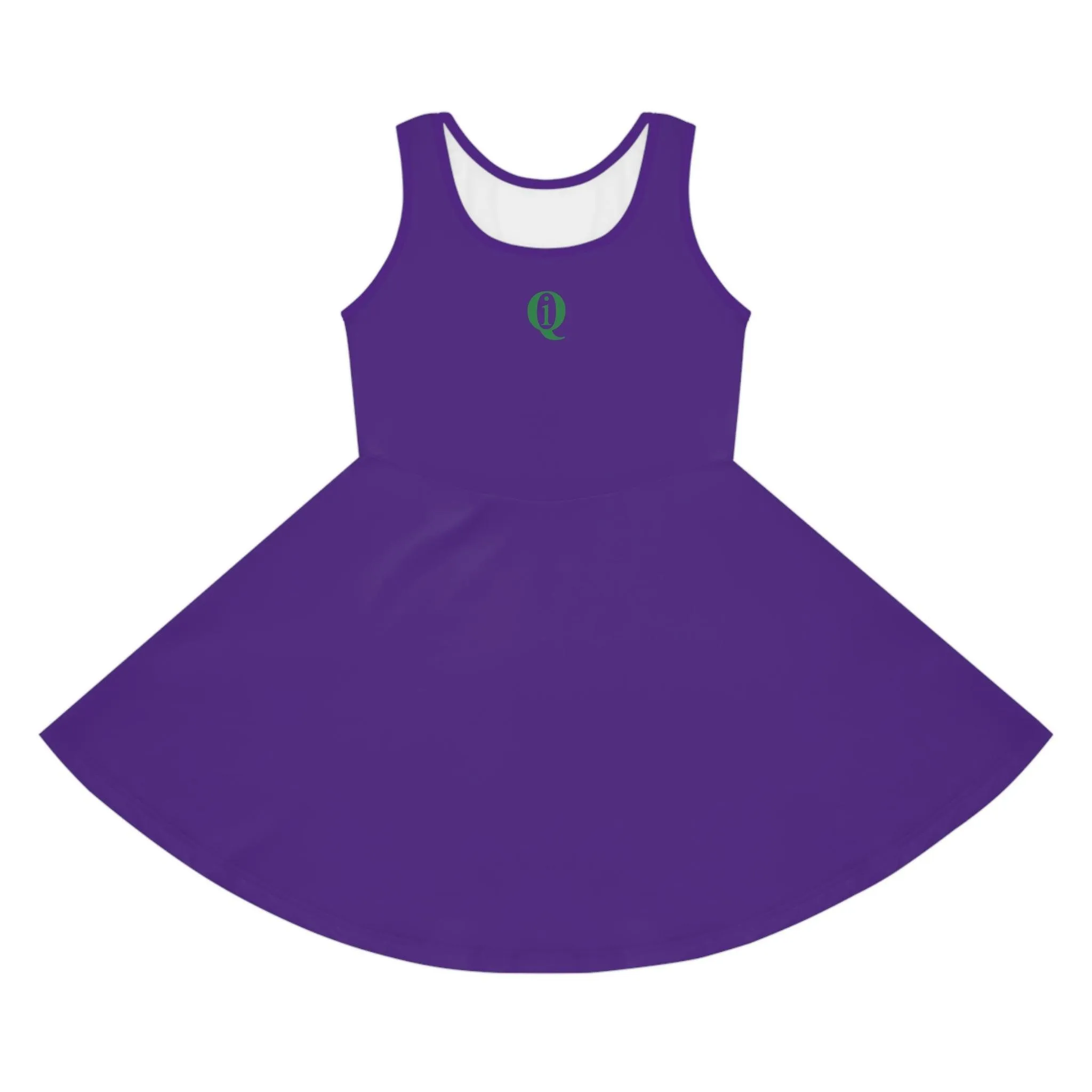 IQ Fashion | Girls' Sleeveless Sundress (AOP)