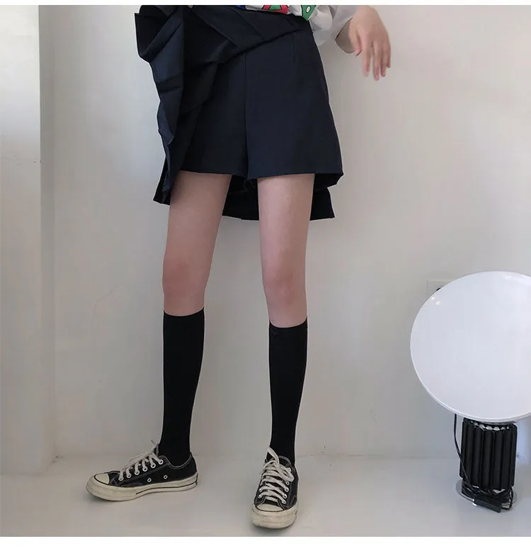 Irregular high waist skirt KF81007