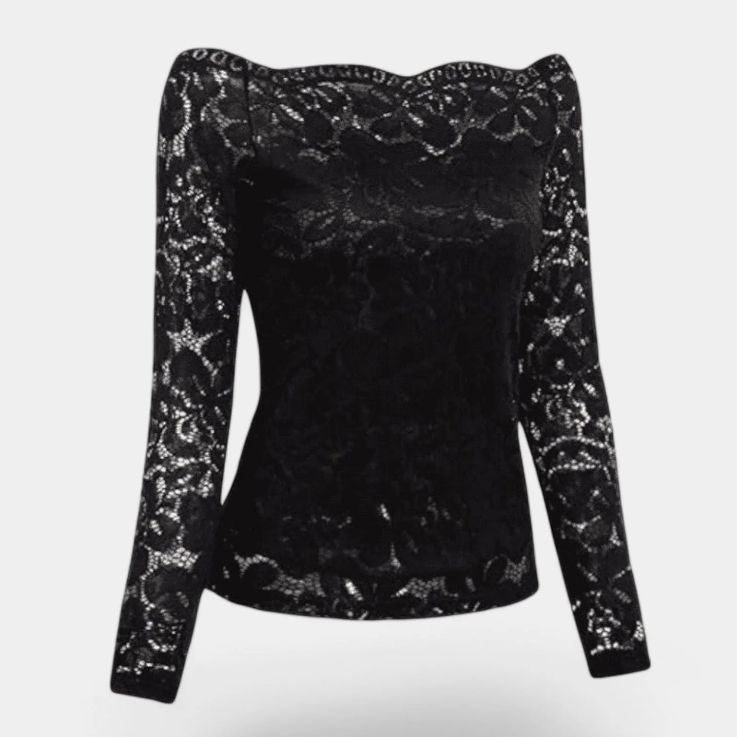 Isolde | Elegant Lace Off-Shoulder