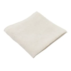 Ivory Textured Pocket Square