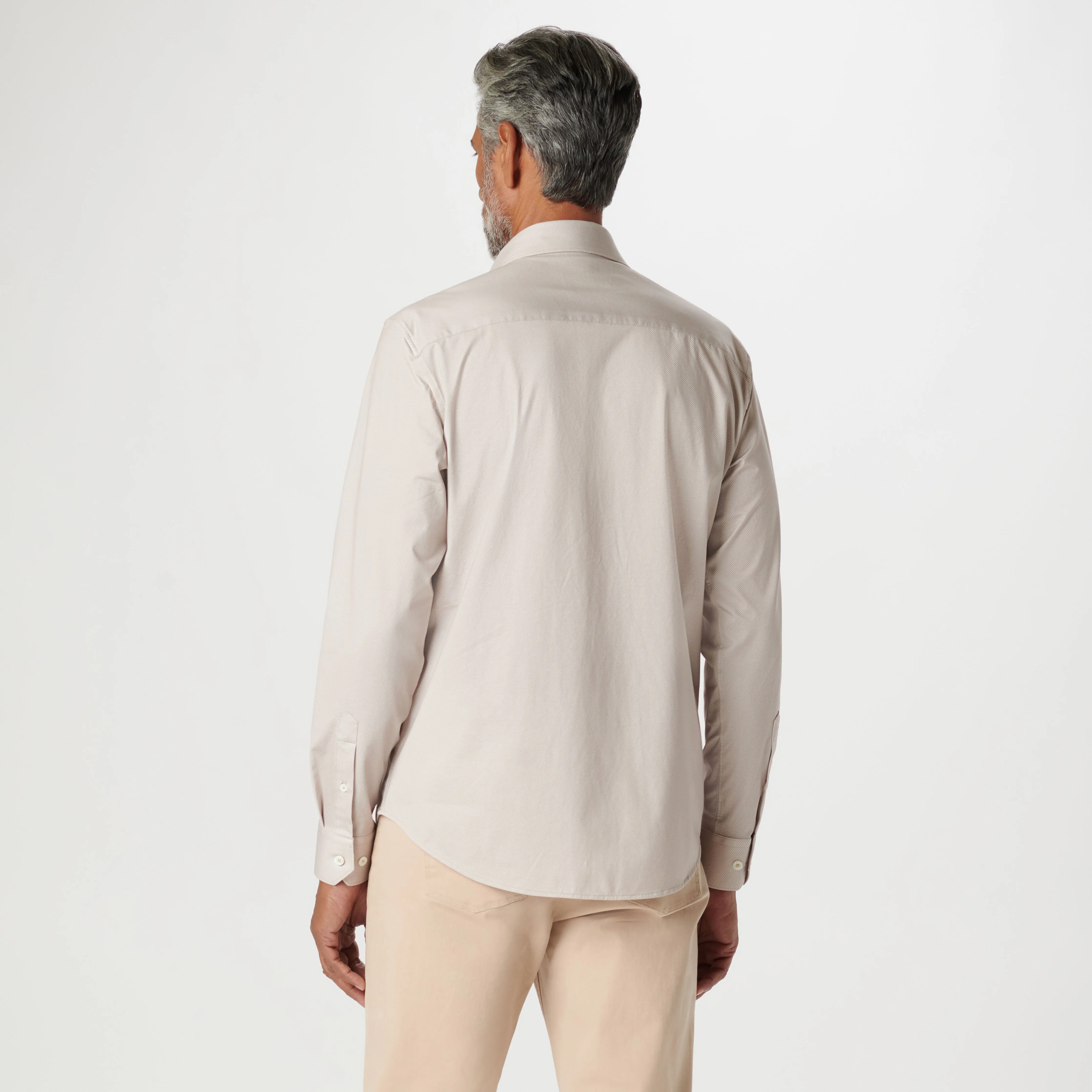 James Diagonal Pin Stripe OoohCotton Shirt