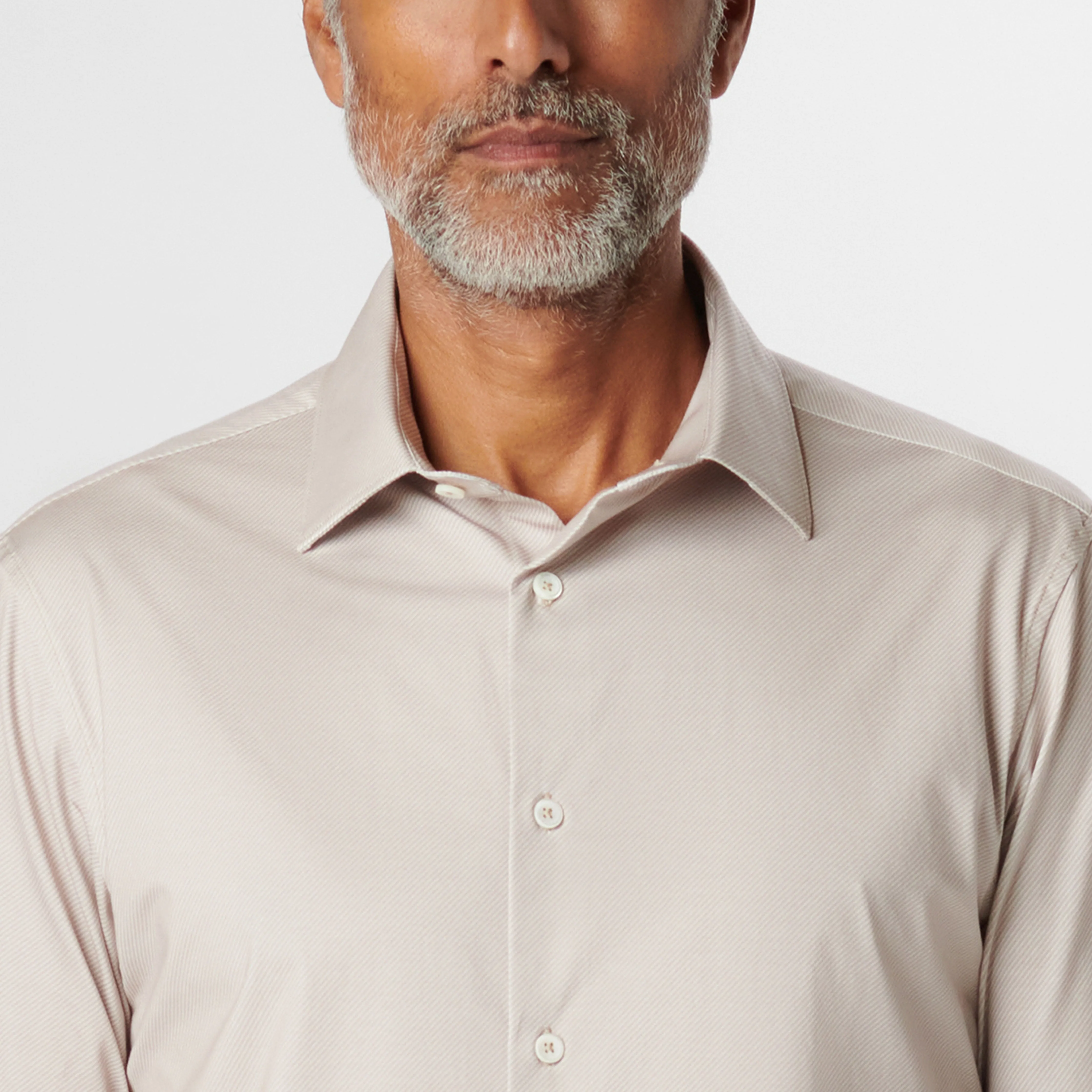 James Diagonal Pin Stripe OoohCotton Shirt