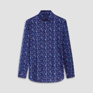 James Leaf Print OoohCotton Shirt