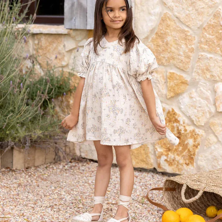 Jolene Dress || Citrus Grove - NATURAL | Rylee   Cru