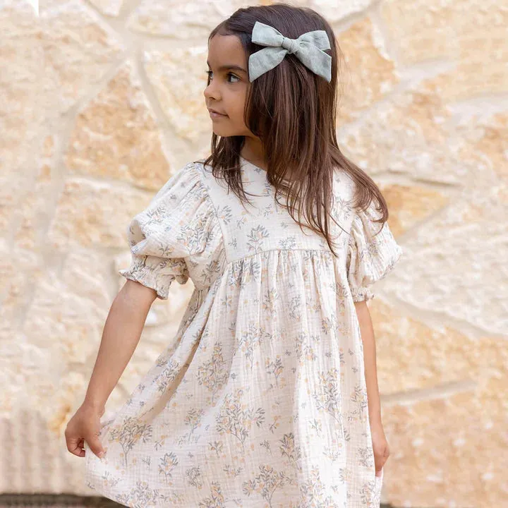 Jolene Dress || Citrus Grove - NATURAL | Rylee   Cru