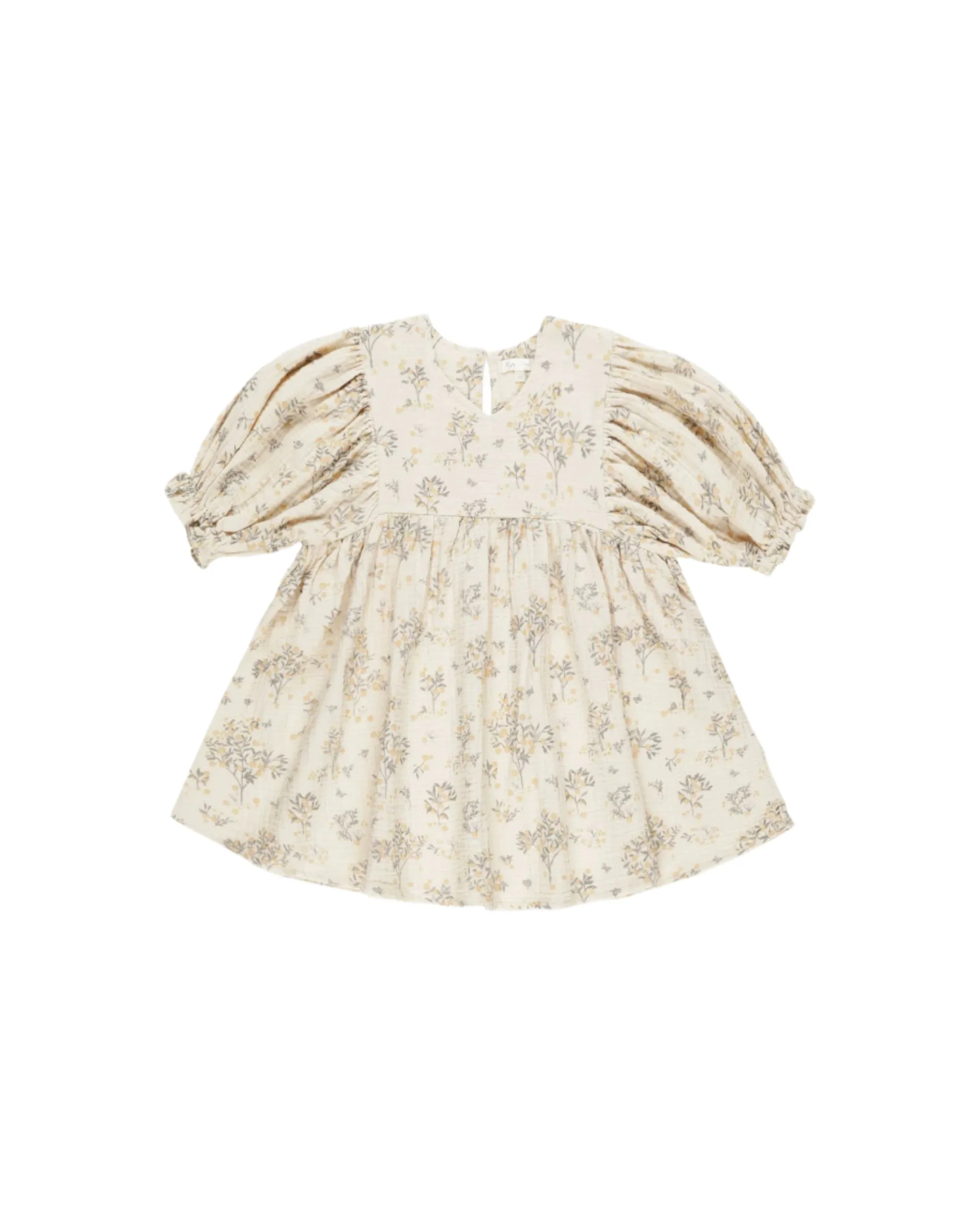 Jolene Dress || Citrus Grove - NATURAL | Rylee   Cru