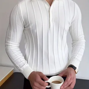 Josh - knitted slim-fit men's sweater