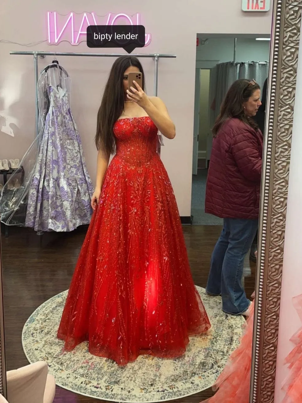 Jovani Red Prom Dress