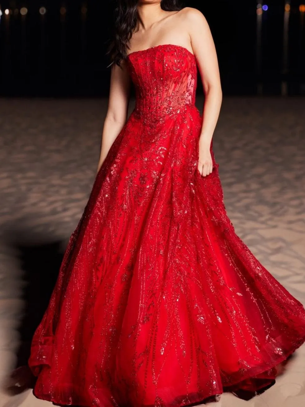 Jovani Red Prom Dress