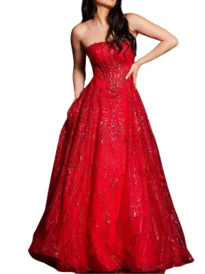 Jovani Red Prom Dress