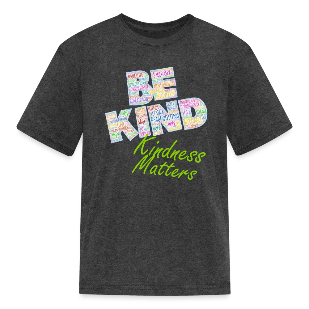 Kids' T-Shirt - Be Kind WordCloud