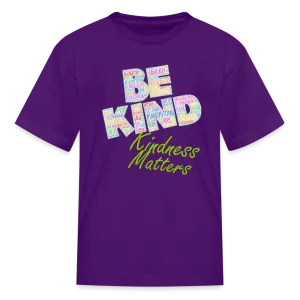 Kids' T-Shirt - Be Kind WordCloud